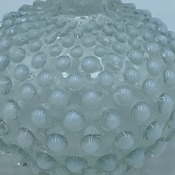 Moonglow Opalescent Hobnail Bottle - Picture 5 of 10